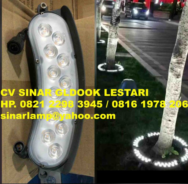 Lampu Sorot Pohon Taman LED Luminer Magun 12W 24V 3000K